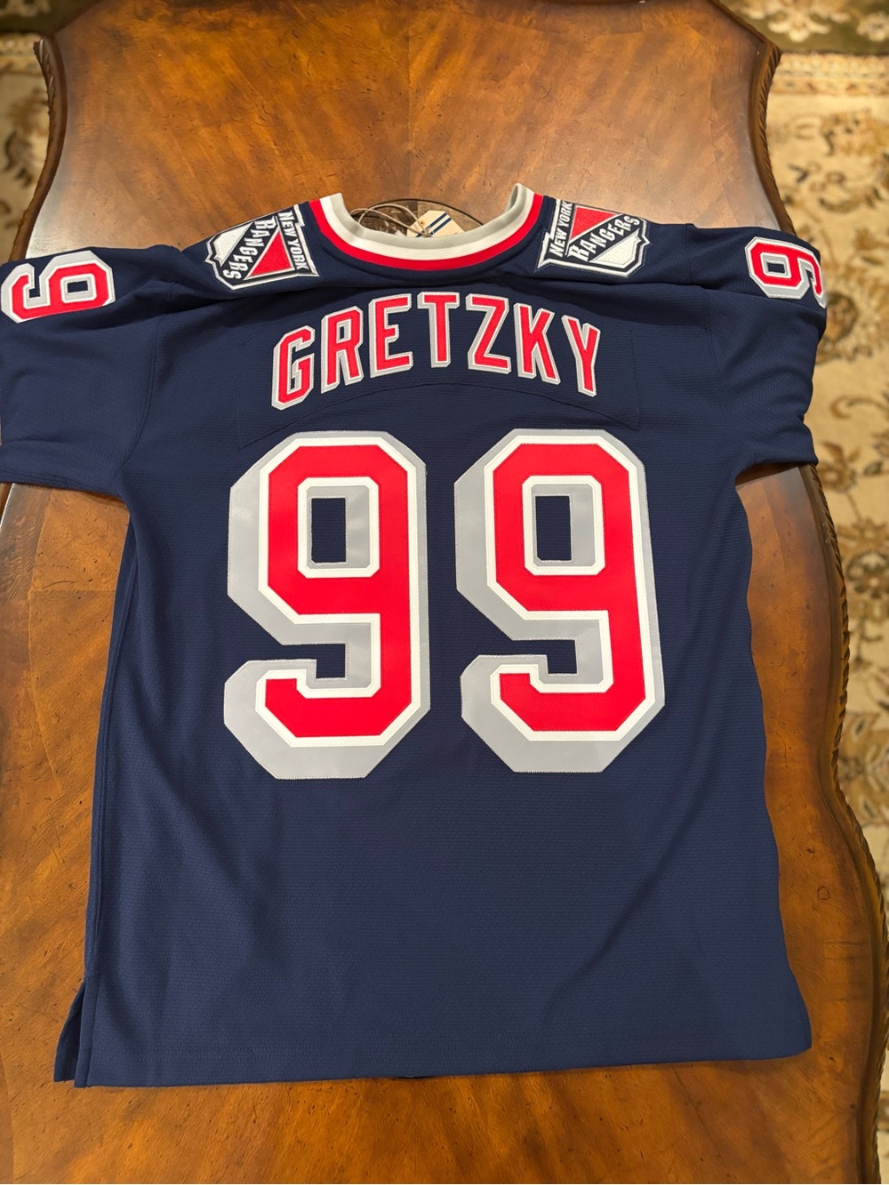 Mitchell & Ness Men's New York Rangers Wayne Gretzky Jersey Size Medium